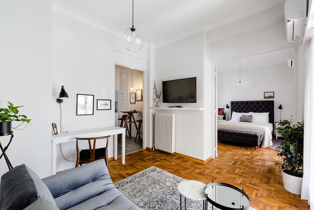 Classy Luminous 1Bd Apartment In Kolonaki By Upstreet Athén Kültér fotó