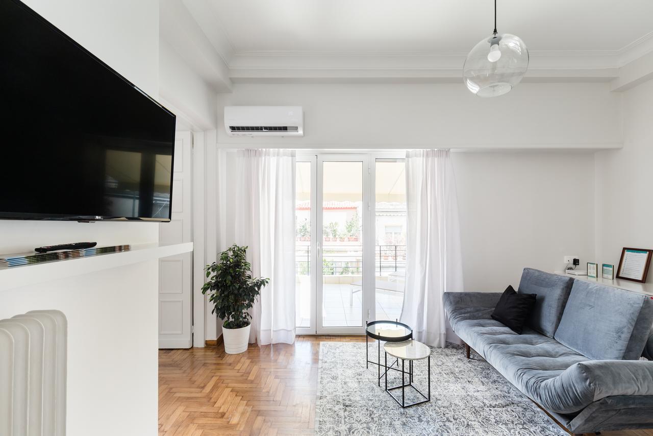 Classy Luminous 1Bd Apartment In Kolonaki By Upstreet Athén Kültér fotó